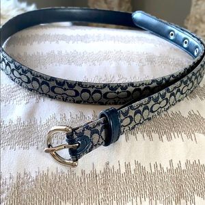 Coach Signature Belt